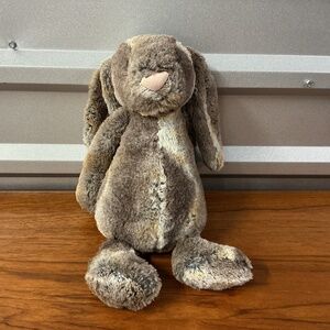 Jellycat Woodland Bashful Cottontail Bunny Rabbit Plush Stuffed Animal